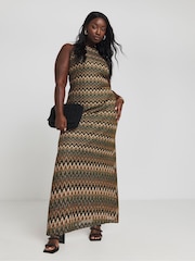 Simply Be Crochet Look Maxi Dress - Bild 3 von 4