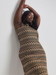 Simply Be Crochet Look Maxi Dress - Bild 4 von 4