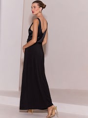 Lipsy Slinky Ruched Hardware Maxi Skirt - صورة 5 من 5