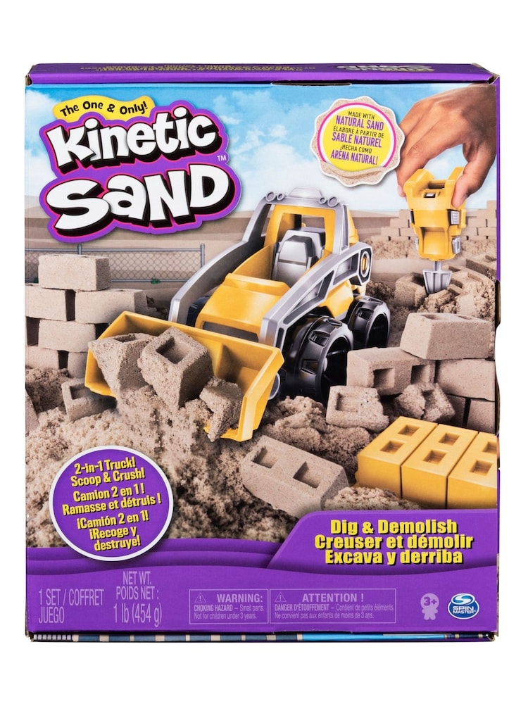 Spin Master Toys Kinetic Dig n Demolish Sand - Image 1 of 6