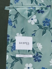 Skopes Green Tailored Fit Harvey Suit: Jacket - Image 9 of 9