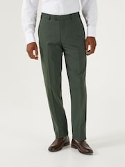 Skopes Green Tailored Fit Harvey Suit: Trousers - Image 1 of 3
