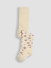 JoJo Maman Bébé Pastel Pink 2-Pack Cotton Rich Tights - Image 5 of 9