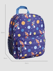 JoJo Maman Bébé Blue/Navy Medium Backpack - Image 6 of 6