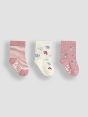 JoJo Maman Bébé Nature Socks 3 Pack - Slika 1 iz 4