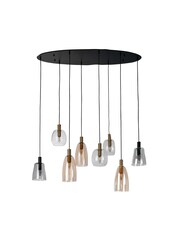 Searchlight Black Dakota 8 Light MultiDrop Pendant Ceiling Light - Image 3 of 4