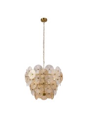 Searchlight Bronze Kaleidoscope 9 Light Pendant Ceiling Light - Image 3 of 4