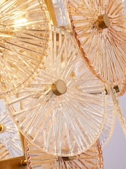 Searchlight Bronze Kaleidoscope 9 Light Pendant Ceiling Light - Image 4 of 4