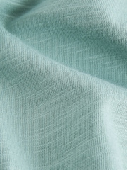 Teal Blue Short Sleeve Appliqué T-Shirt (3mths-7yrs) - Image 3 of 4
