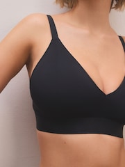 Черный/телесный - DD+ Ultimate Comfort Non Wire Bralettes 2 Pack - Image 5 of 11