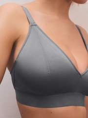 Кремовый/Темно-синий - DD+ Ultimate Comfort Non Wire Bralettes 2 Pack - Image 4 of 5