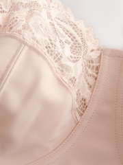 Light Pink F-K Ultimate Comfort Cup Padded Strap Non Pad Non Wired Bra with Side Support - Image 10 of 10