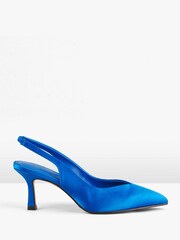 Hush Blue Joella Heeled Leather Shoes - Image 1 of 4