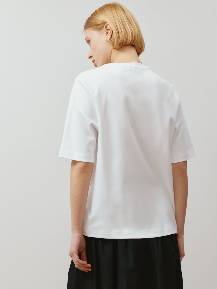 Albaray Boxy White T-Shirt - Image 2 of 5 Albaray Boxy White T-Shirt - Image 2 of 5
