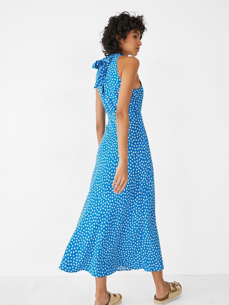 Hush Blue Eliza Midi Dress - Image 2 of 5 Hush Blue Eliza Midi Dress - Image 2 of 5