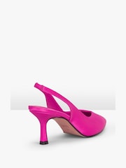 Hush Pink Joella Heeled Leather Shoes - Image 4 of 6
