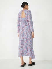 Hush Purple Willow Midi Dress - Image 1 of 6