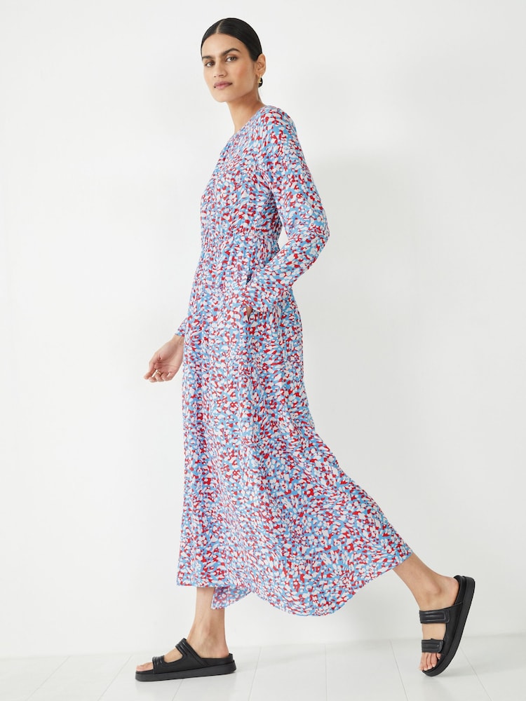 Hush Purple Willow Midi Dress - Image 2 of 6