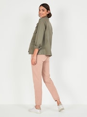 Hush Green Military Jacket - Image 2 of 6