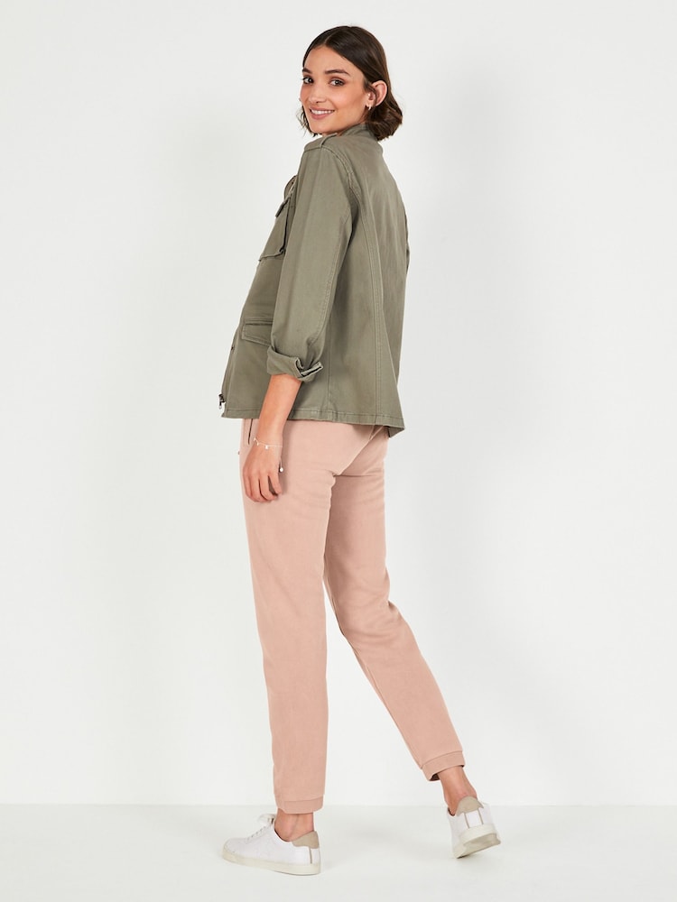 Hush Green Military Jacket - Image 2 of 6