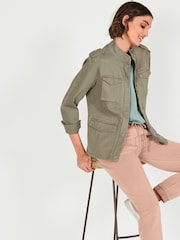Hush Green Military Jacket - Image 3 of 6