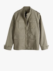 Hush Green Military Jacket - Image 6 of 6