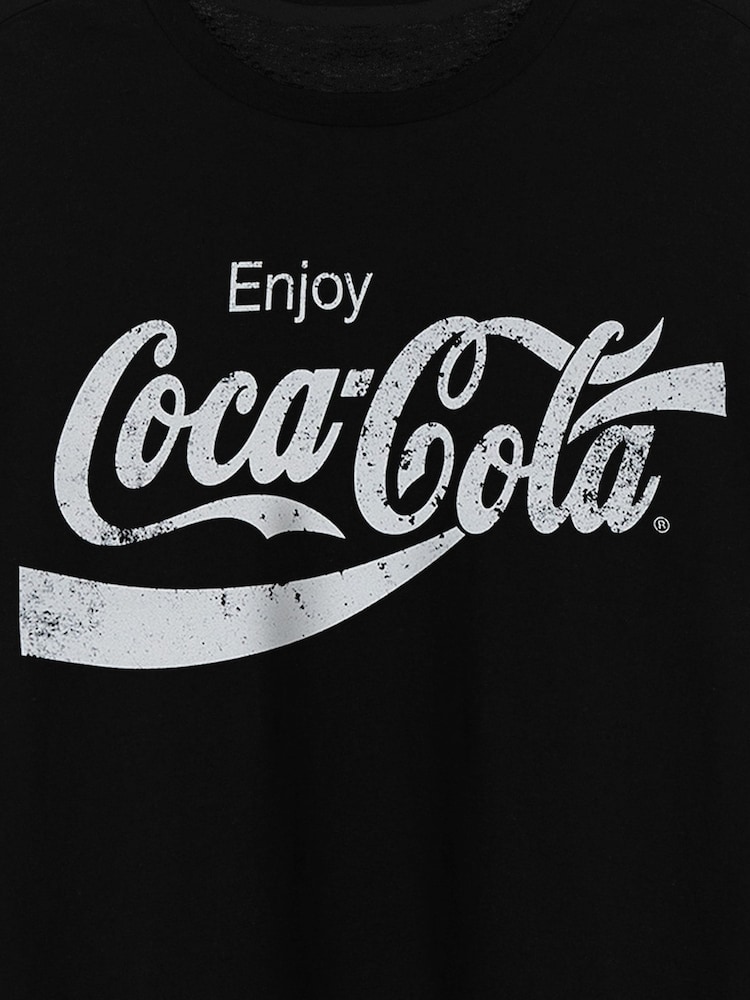 Vanilla Underground Black Coca-Cola Unisex Adults Licensed T-Shirt - Image 3 of 4