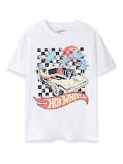 Vanilla Underground White Mens Hot Wheels Licensed T-Shirt - Image 1 of 5