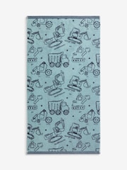 Blue Kids 100% Cotton Towels - Image 3 of 4