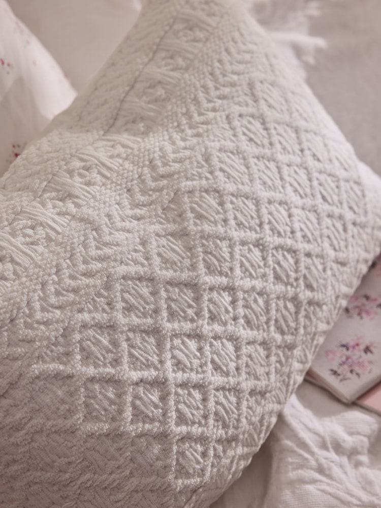 Cojín con diseño tejido de algodón texturizado de Shabby Chic by Rachel Ashwell® - Imagen 2 de 5