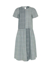 PixieGirl Petite Brushed Check Patchwork Maxi Dress - Bild 5 von 6