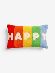 Little Bird by Jools Oliver Happy Slogan Cushion - Bild 2 von 5