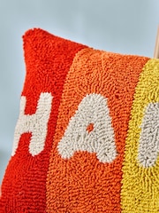 Little Bird by Jools Oliver Happy Slogan Cushion - Bild 5 von 5
