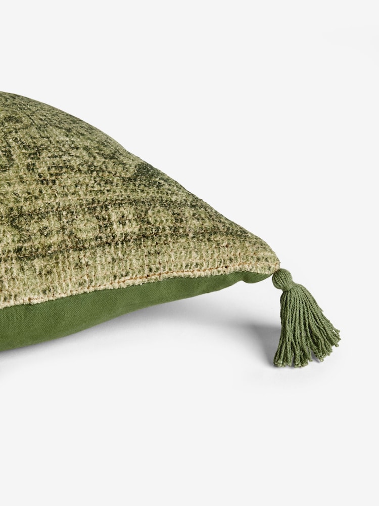 French Connection Green Kabir Cushion - Image 5 of 5 French Connection Green Kabir Cushion - Image 5 of 5