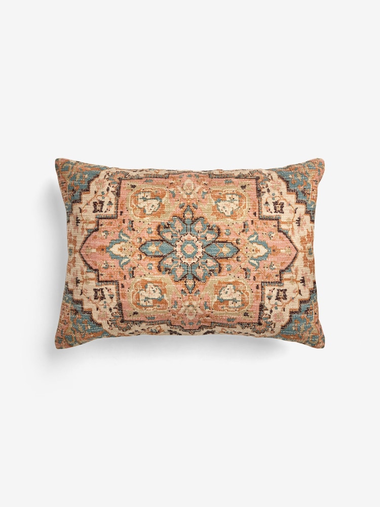 French Connection Multi Printed Global Kerala Cushion - Image 2 of 5
