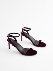 Burgundy Forever Comfort® Simple Sandals - Image 3 of 7