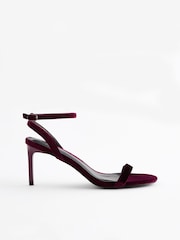 Burgundy Forever Comfort® Simple Sandals - Image 4 of 7
