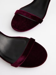 Burgundy Forever Comfort® Simple Sandals - Image 6 of 7