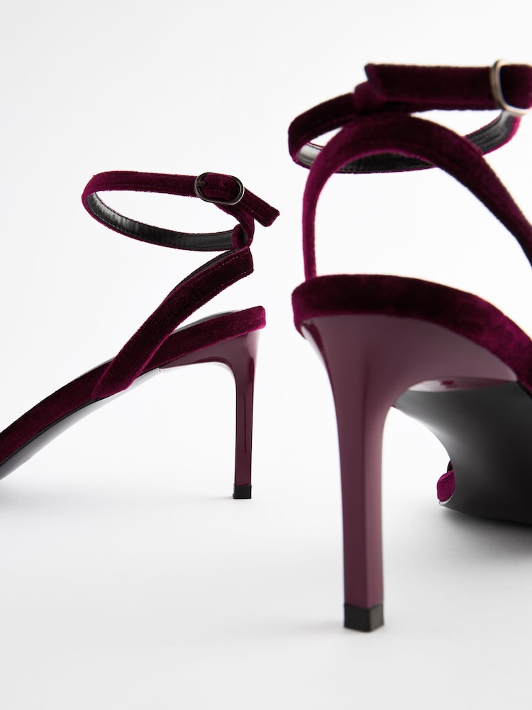 Burgundy Forever Comfort® Simple Sandals - Image 7 of 7