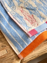 Multi Set of 2 Hand Towels 100% Cotton - Image 4 of 8