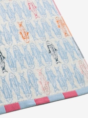 Multi Set of 2 Hand Towels 100% Cotton - Image 7 of 8