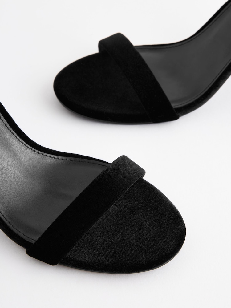 Velours noir - Sandales Forever Comfort® à talons carrés - Image 5 of 7