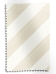 Historic Royal Palaces Stone Tudor Stripe Made To Measure Roman Blinds - Image 7 of 7