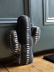 Rockett St George Black Cowboy Cactus Doorstop - Image 1 of 5