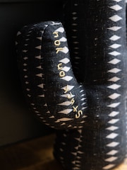 Rockett St George Black Cowboy Cactus Doorstop - Image 2 of 5