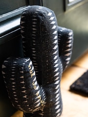 Rockett St George Black Cowboy Cactus Doorstop - Image 3 of 5