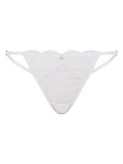 Ann Summers White Sexy Lace Planet String Knickers - Image 5 of 5