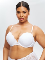 Ann Summers White Sexy Lace Boost Bra - Image 3 of 7