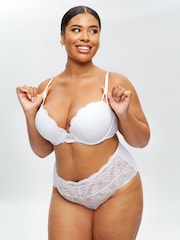 Ann Summers White Sexy Lace Boost Bra - Image 4 of 7