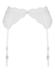 Ann Summers White Sexy Lace Planet Suspender Belt - Image 6 of 6
